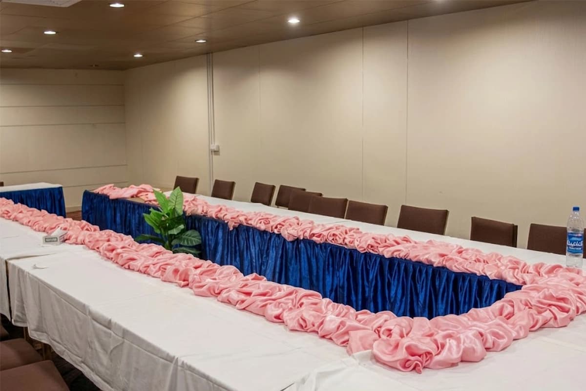 Conference room setup