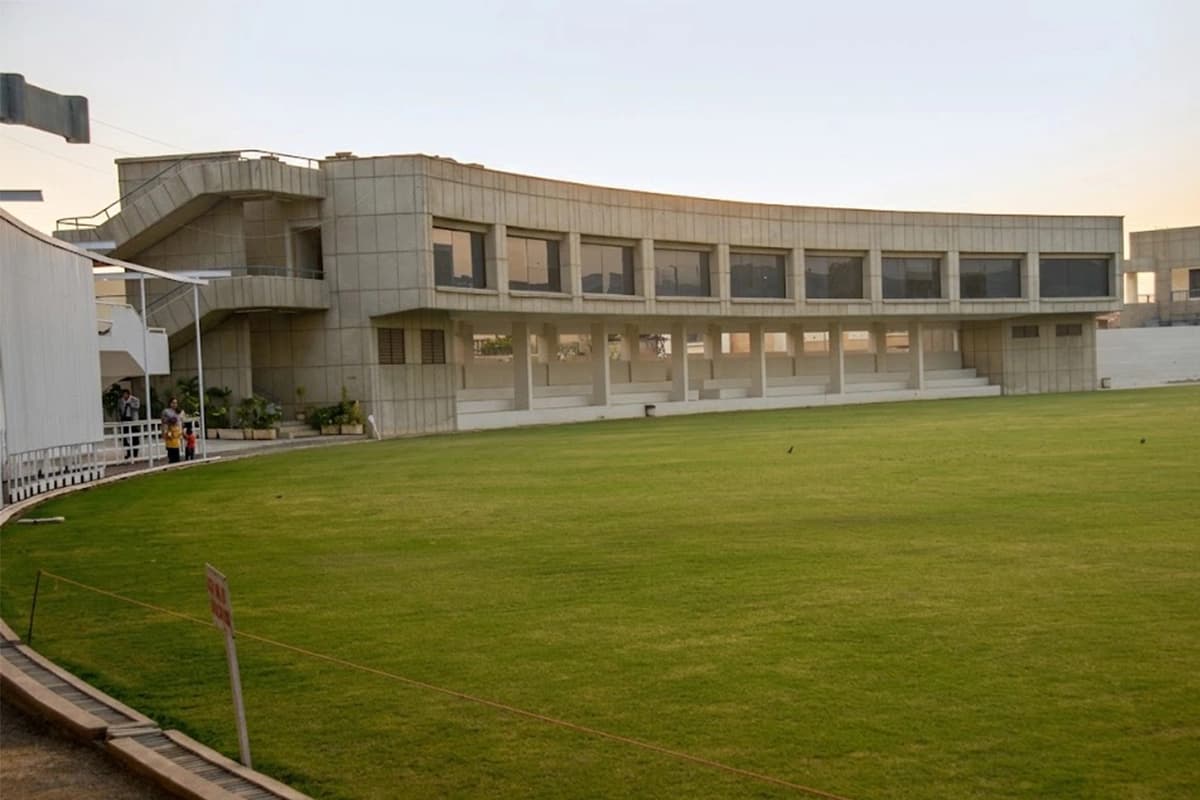 Cricket stadium outfield