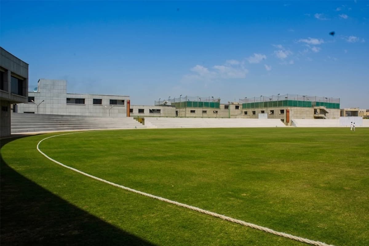 Cricket stadium seating stands
