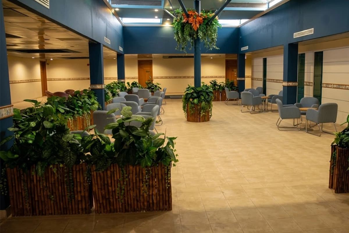 Relaxation area garden lounge
