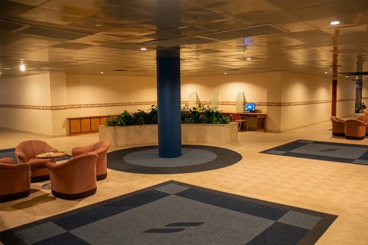Relaxation area lounge seating