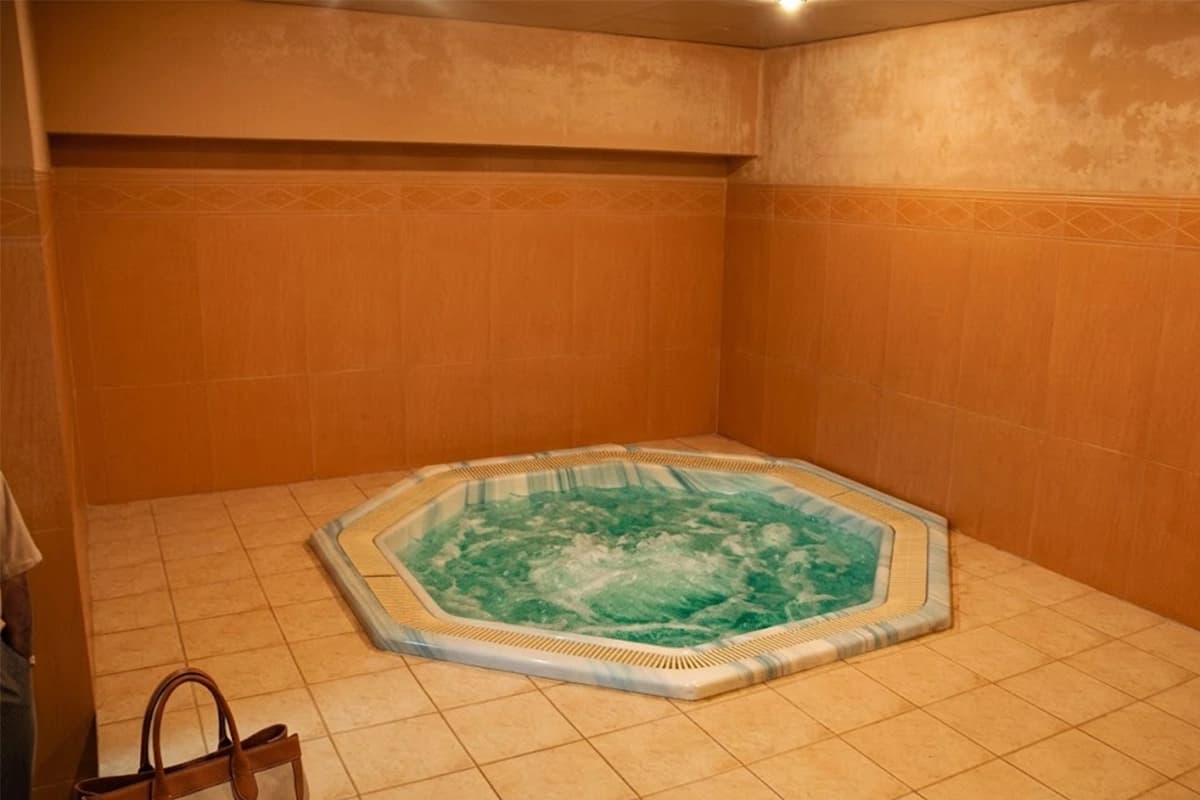 Sauna jacuzzi spa room