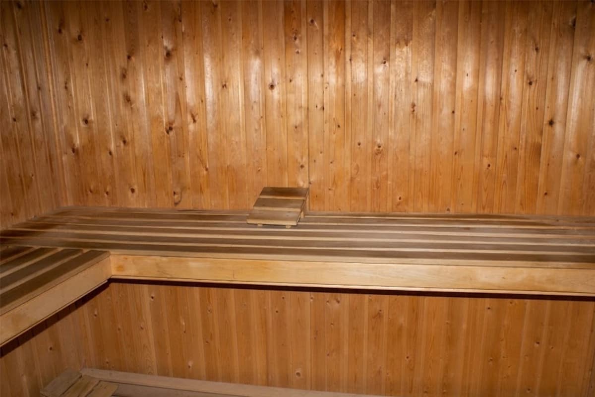 Sauna jacuzzi wooden sauna