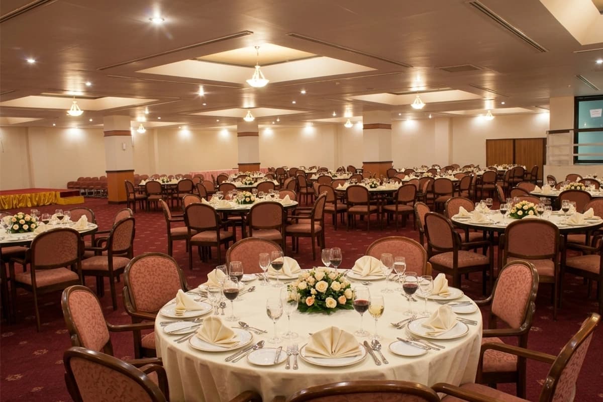 Banquet hall interior